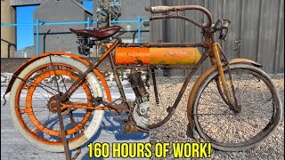 I Couldnt Believe What I Found 1911 Flying Merkel Motorcycle Preservation Restoration Part 1 [upl. by Eirtemed]