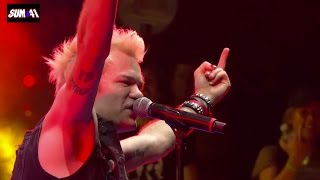 Sum 41  Live 2016 Full Show HD  Impressive Light Show  The Green Cabaret Festival [upl. by Soneson335]