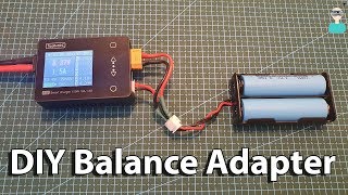 DIY 2S Battery Balance Plug Adapter  Jumper T16 Battery Case Upgrade [upl. by Guimond243]