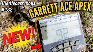 NEW Garrett Ace Apex Metal Detector INCREDIBLE First Hunt [upl. by Bondy]