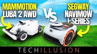 🔥The TWO BEST ROBOTIC MOWER with GPS in 2024🧐😱  Segway Navimow vs Mammotion Luba 2 AWD comparison [upl. by Wershba]