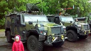 Mowag Eagle IV and DURO III in Kaunas [upl. by Alexandro630]