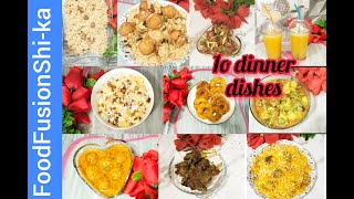 Make these dinner dishes and impress your familyhow to arrange a perfect dinnerFFShika [upl. by Ttereve]