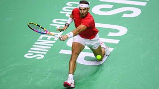 Rafael Nadals Emotional Farewell at Davis Cup Finals [upl. by Nogras823]