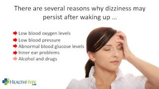 Morning Dizziness Causes in the morning [upl. by Sosthina]