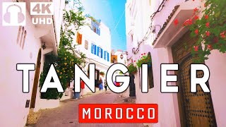 TANGIER MOST PHOTOGENIC 🥰 CITY IN MOROCCO 🇲🇦 WALKING TOUR [upl. by Jeannine]