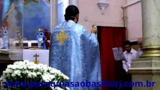 Divina Liturgia Bizantina Cantos Orientais  Ancient Eastern Catholic Chants [upl. by Rayner]