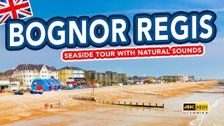 BOGNOR REGIS Beach and Seafront Tour [upl. by Shatzer]