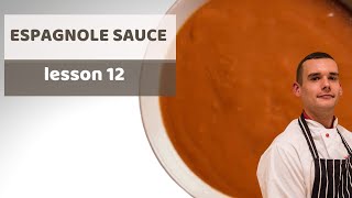 How to cook espagnole sauce [upl. by Derfiniw]