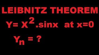 Leibnitz theorem numerical by education study [upl. by Gnol306]