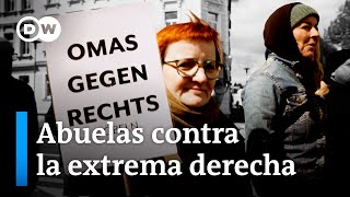 Alemania abuelas se organizan para luchar contra la extrema derecha [upl. by Fonseca]