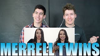 Reacting to Its Valentines Day Song  Merrell Twins [upl. by Nosreh]