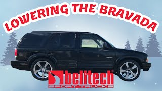 Lowering our AWD Bravada HOW TO LOWER A 4X4 S10 BLAZER JIMMY SONOMA ETC Bravada Episode 6 [upl. by Elboa]