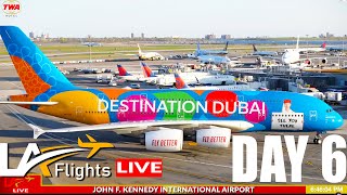 🔴LIVE JFK AIRPORT ACTION  John F Kennedy International  Live Plane Spotting [upl. by Aisak]