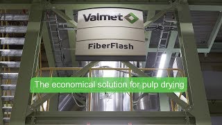 Valmet Flash dryer installed in a biocomposite plant at Stora Enso Hylte mill in Sweden [upl. by Enileuqkcaj395]