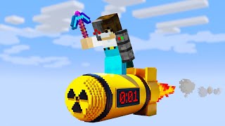 Minecraft But Its On 1 Nuke Block [upl. by Balf]