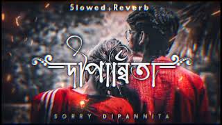 Dipannita । Sorry Dipannita Slowed  Reverb । lofi song। KD LOFI 06 । srlofi71 [upl. by Kcirtapnhoj901]