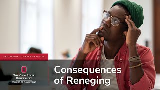 Offers Consequences of Reneging [upl. by Shaina]