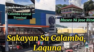 Calamba City Laguna Transport Terminal  SM City Crossing amp Calamba Central Terminal [upl. by Maudie]