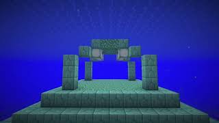 THE WHOLE SECRET OF THE UNDERWATER TEMPLE in Minecraft [upl. by Yetnruoc]