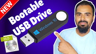 Windows 10 Bootable Pendrive Kaise Banaye Windows 10 ISO Download and Create USB Drive Using Rufus [upl. by Rheinlander]