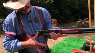 Mounting and Levering Your Rifle  Cowboy Action Shooting [upl. by Hgiellek]