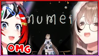 ENG SUBHololive Mumei and Bae reacting to Mumei singing quotmumeiquot in Holofest 5th 2024 [upl. by Lipson]