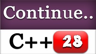 C Continue Statement with Example  CPP Programming Video Tutorial [upl. by Stretch]