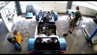 Conversion dune Caterham RHD en LHD PJ SportsCars [upl. by Rafaelof]