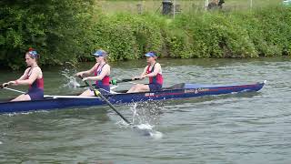 Sidney Sussex W1 Division 2 Wednesday Cambridge May Bumps 2024 slow motion [upl. by Magnolia]