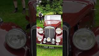 A 1948 ALVIS DROP HEAD COUPE NEWBY HALL HISTORIC VEHICLE RALLY 2024 [upl. by Nikal]