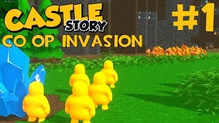 Castle Story Multiplayer  Part 1  NEW UPDATE [upl. by Amluz458]