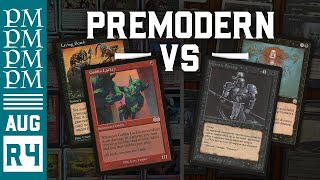 RB Goblins vs Black Control  Round 4  August Premodern MTG Tournament [upl. by Umont158]