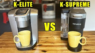 Keurig KElite vs KSupreme Full Comparison [upl. by Warrick565]