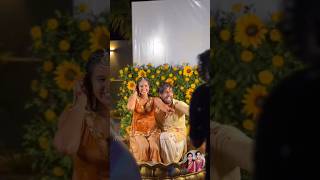 💛Vijay tv serial actress Kanmani haldi function trending wedding shortsfeed shorts marriage [upl. by Leimaj]