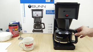 How to Use a Bunn Speed Brew Classic Coffee Maker [upl. by Lecram]