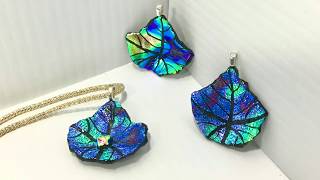 56 Etched Dichroic Leaves [upl. by Cho]