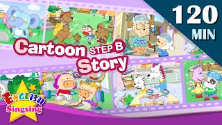 Whats thatMore Kids Cartoon story step B  Learn English  Collection of Easy conversation [upl. by Lleddaw]