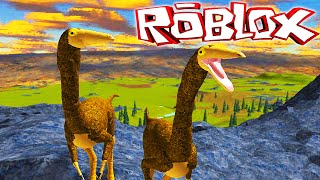 Primal Life quotRobloxquot GameplayPTBR  Jogando De Gallimimus 2 [upl. by Colline]