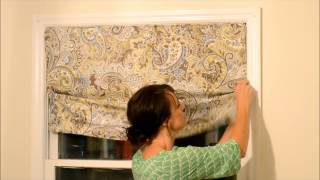 How to Create a Valance from a Pillow Casem [upl. by Plotkin]