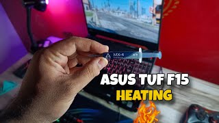 ASUS TUF F15 HEATING ISSUE  ITNA GARAM KYU HOTA HAI😡 [upl. by Eednil261]