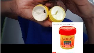 HOW TO KNOW FAKE CAROTENEFACE CREAM [upl. by Boj]