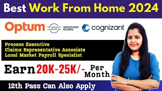 Claims Representative Associate  Process Executive Job At Home  Work From Home Job 2024 [upl. by Assisi]