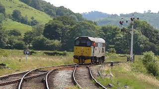 Class31 31271 at Corwen on the Llangollen Railway 22 June 2019 [upl. by Isman]