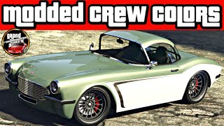 Top GTA 5 Crew Colors For ANY Cars Especially Corvettes [upl. by Auroora187]