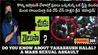 What Is Taharrush Game హలాల్ సర్టిఫాయిడ్ ఈ వికృత క్రీడ గురించి మీకు తెలుసా CHANNEL 369 [upl. by Vachil711]