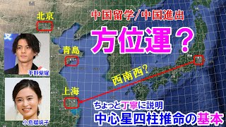 方位運・小島瑠璃子さんと平野紫耀さんの場合 小島瑠璃子 留学 平野紫耀 キンプリ 方位運 四柱推命勉強 四柱推命講座 [upl. by Chaffinch]