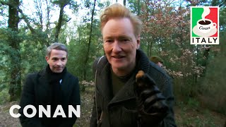 Conan amp Jordan Schlansky Go Truffle Hunting  CONAN on TBS [upl. by Ytissahc]