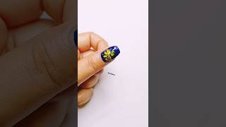 easy marble nail art design naildesign nails nailart [upl. by Drucy]