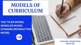 Curriculum Design Models  Tyler Model Wheeler Model Dynamic Model [upl. by Llenyaj]